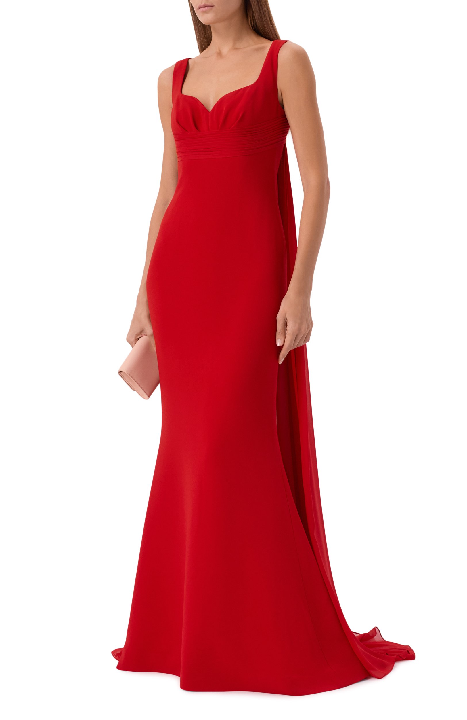 Платье из шелка и вискозы ELIE SAAB, арт. D1260NP26/CDS08, фото 2