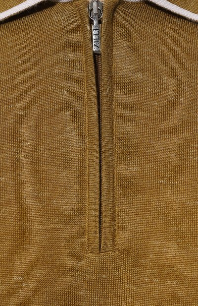 Поло из шерсти и шелка ZILLI, арт. KZP002M0345VHEM00, фото 5