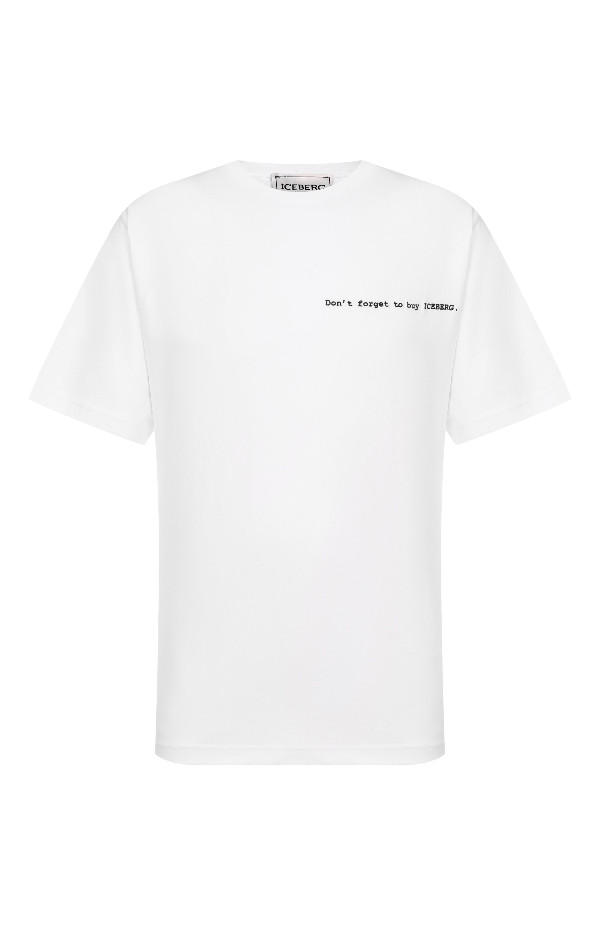 Хлопковая футболка ICEBERG, арт. F023/6327, фото 1