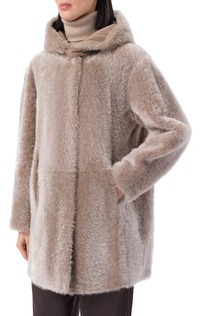 Двусторонняя дубленка из овчины KITON, арт. D60675K0543F05, фото 3