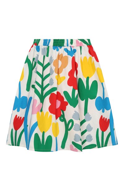 Хлопковая юбка STELLA MCCARTNEY, арт. TY7A40, фото 2