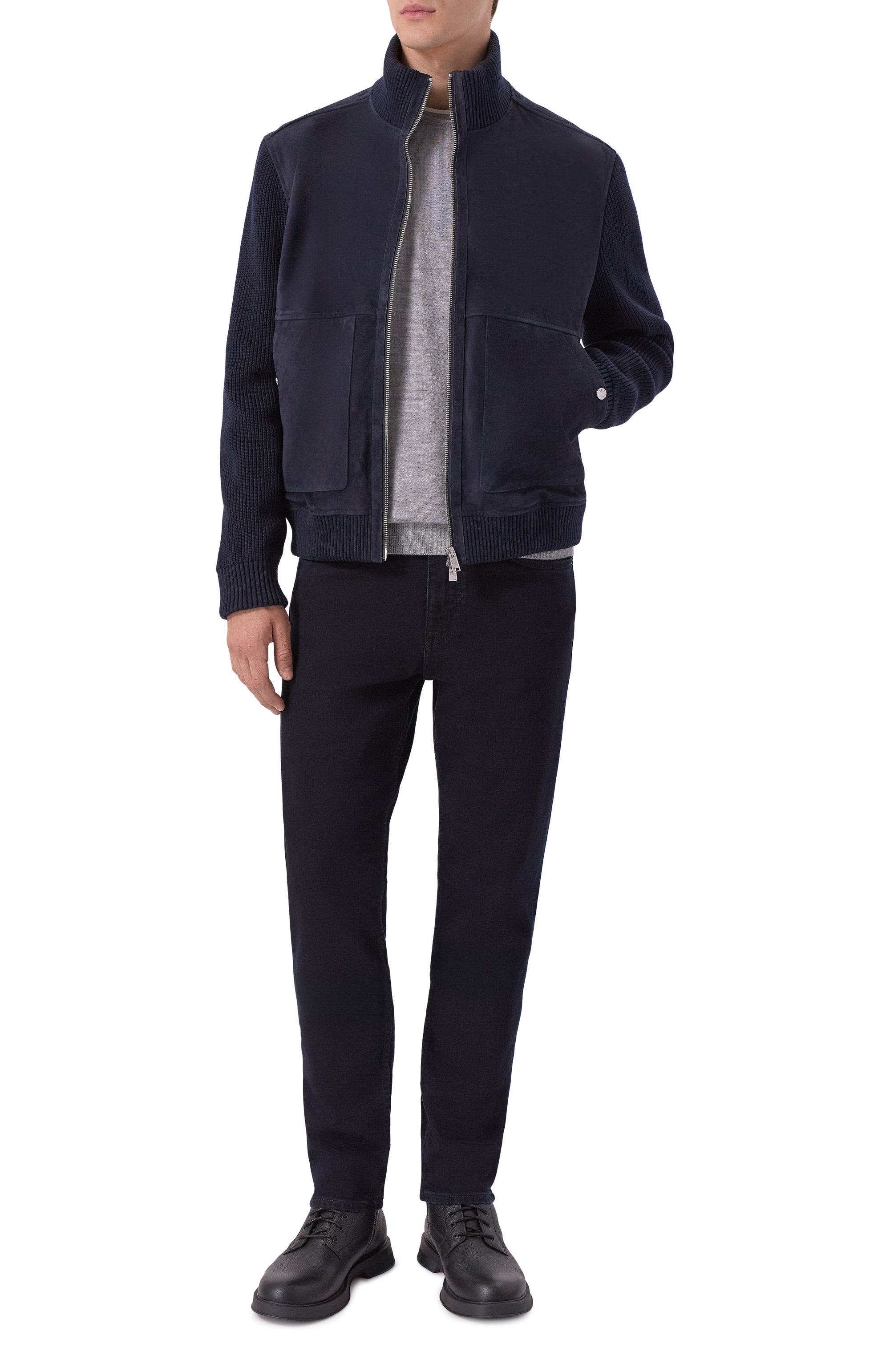 Комбинированный бомбер BOSS, арт. 50547673, фото 2