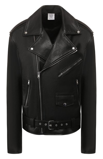 Женская кожаная куртка VETEMENTS, арт. SS20JA258 2404/W/BLACK