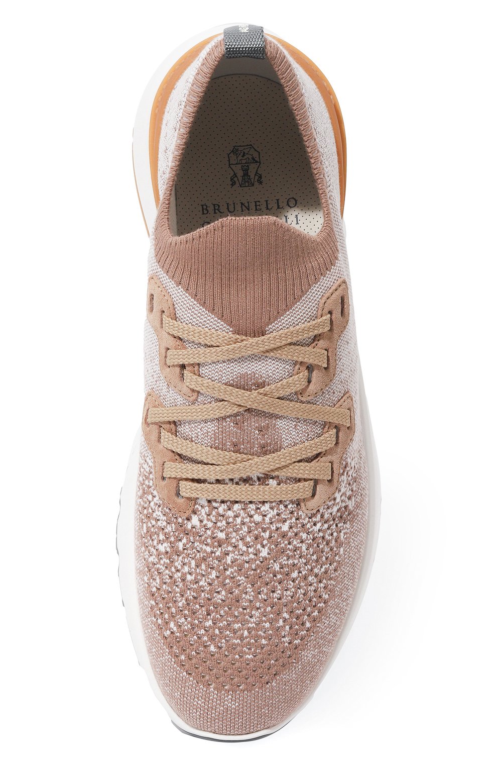 Текстильные кроссовки BRUNELLO CUCINELLI, арт. MZUKIB2051, фото 6