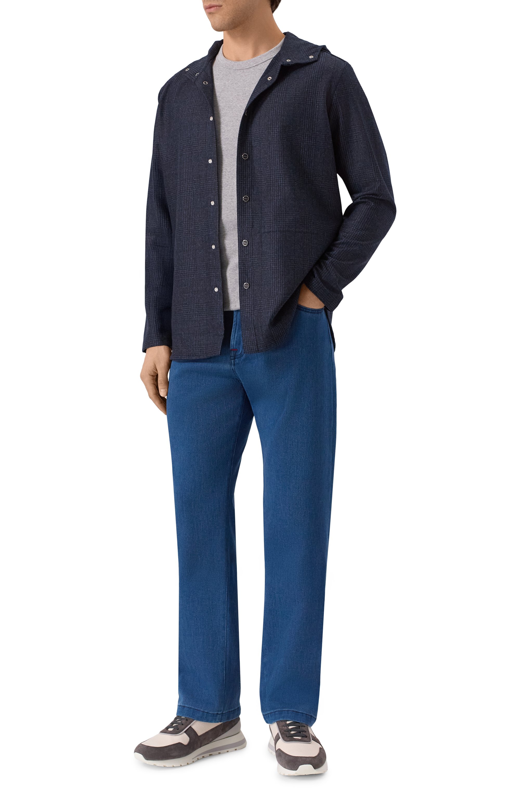 Шерстяная рубашка KITON, арт. UMCPETEK0127G07, фото 2