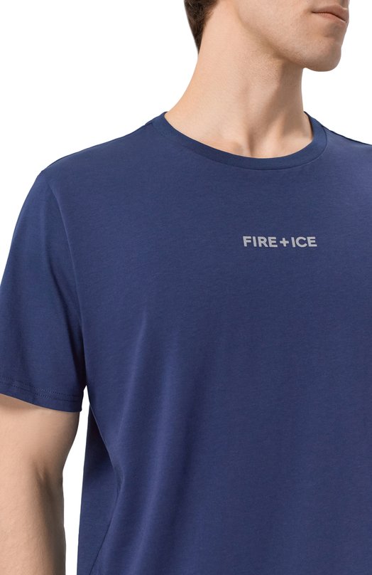 Хлопковая футболка Bogner Fire+Ice 54437308 Синий  54437308 Фото 5