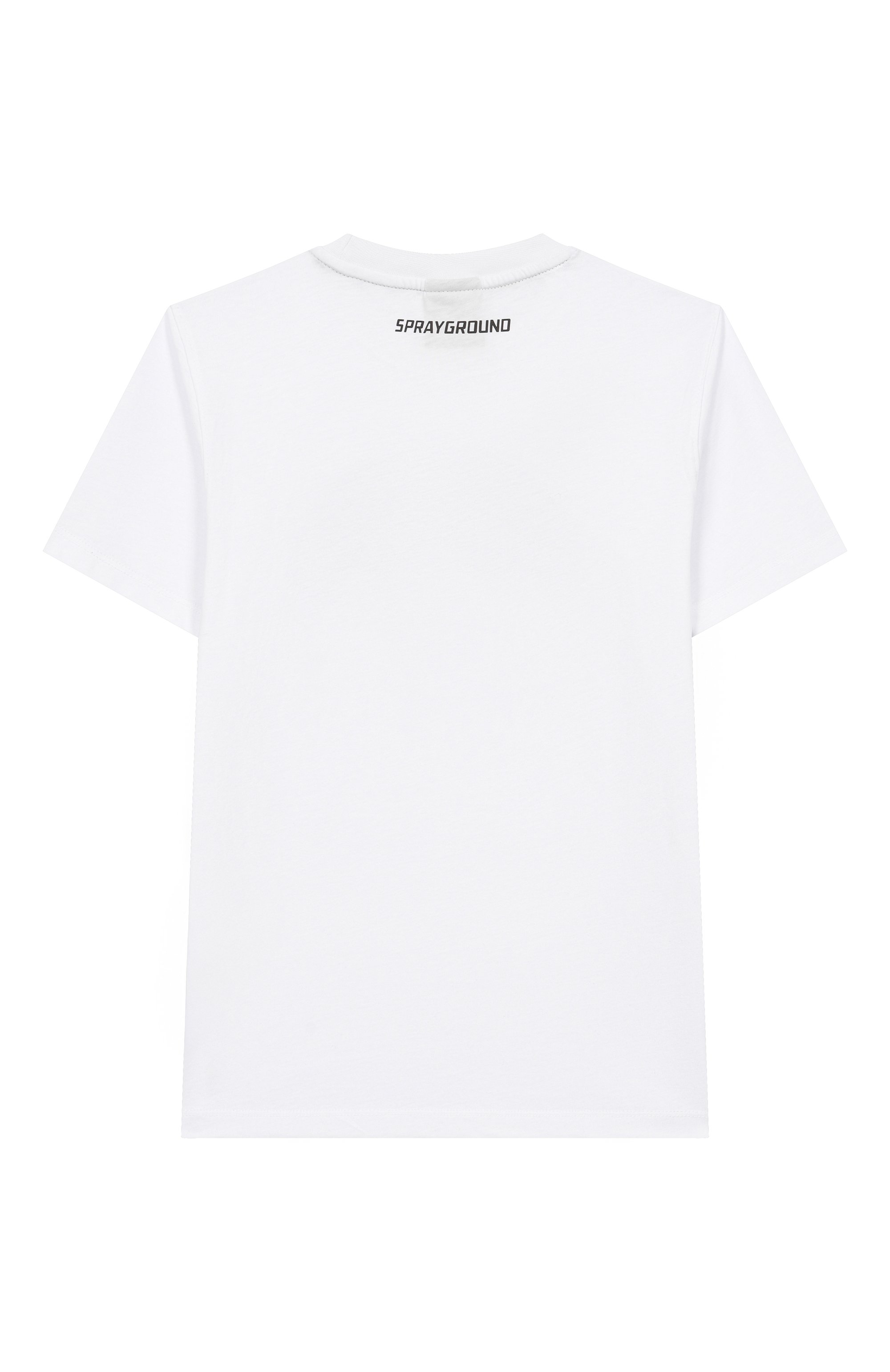 Хлопковая футболка SPRAYGROUND, арт. SPY1328WHT, фото 2