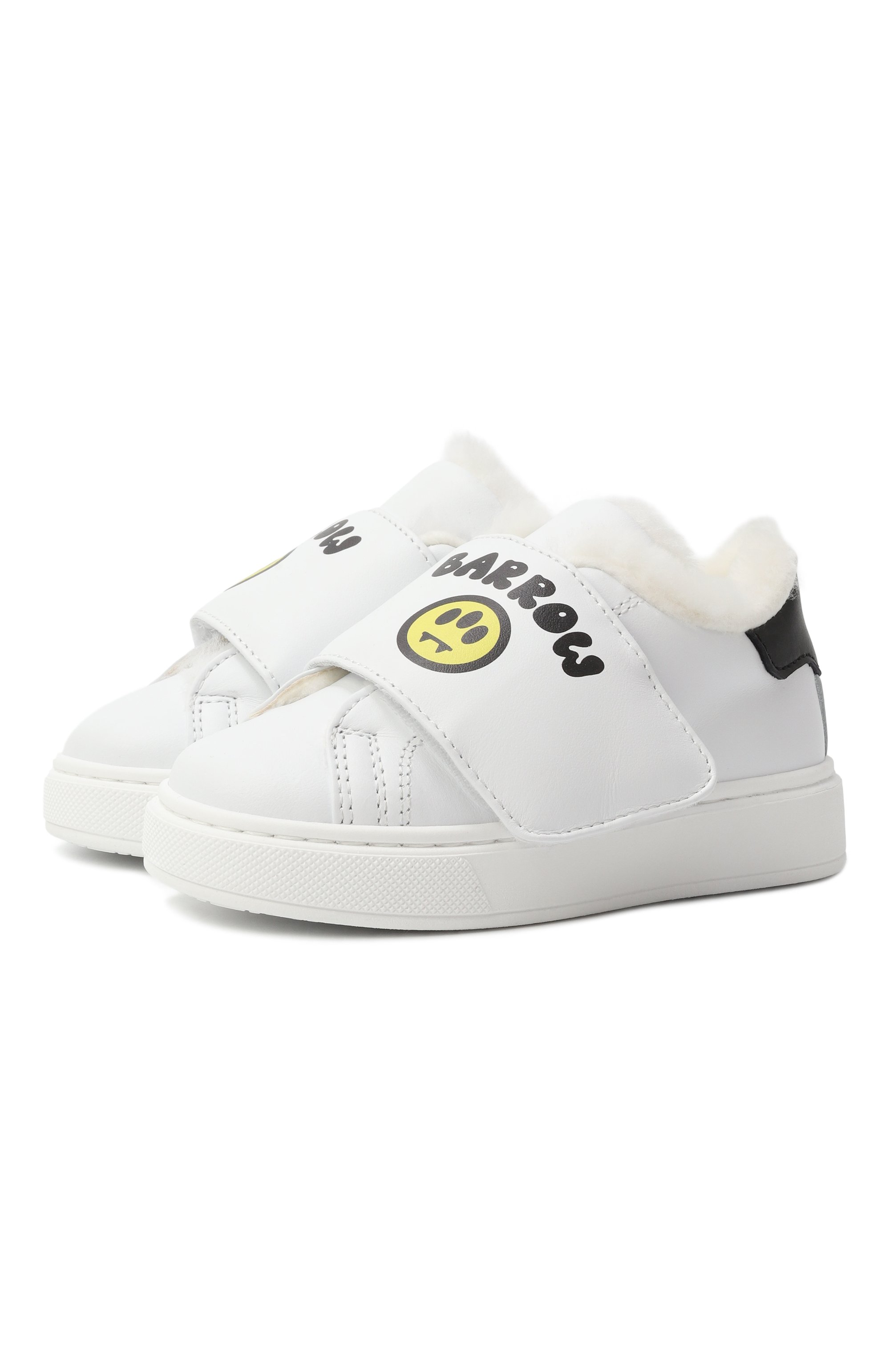 Кожаные кеды BARROW, арт. 81312/24-27, фото 1