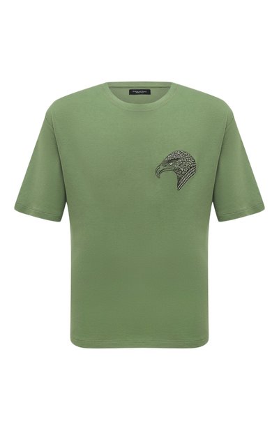 Мужская хлопковая футболка STEFANO RICCI, арт. MNH4103060/LUXT