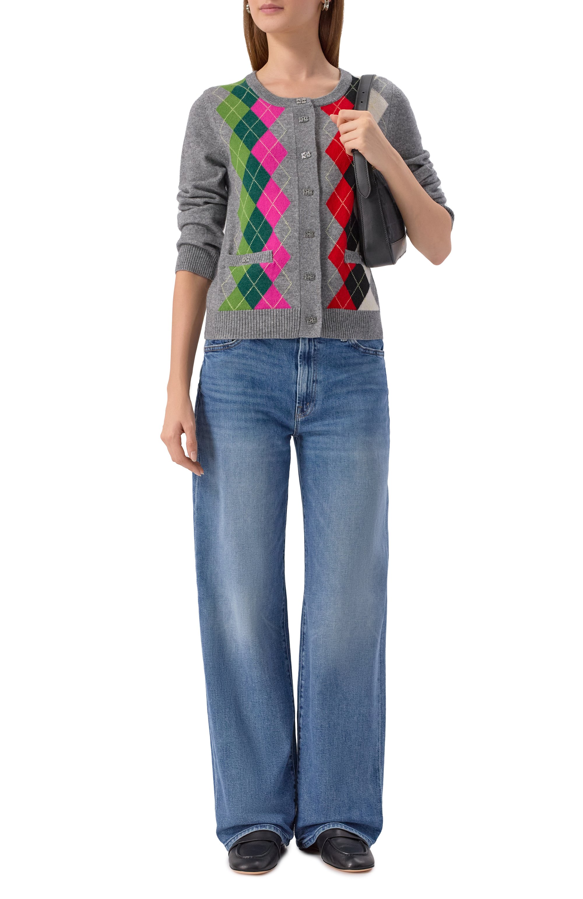 Кардиган из шерсти и кашемира GANNI, арт. K2512, фото 2