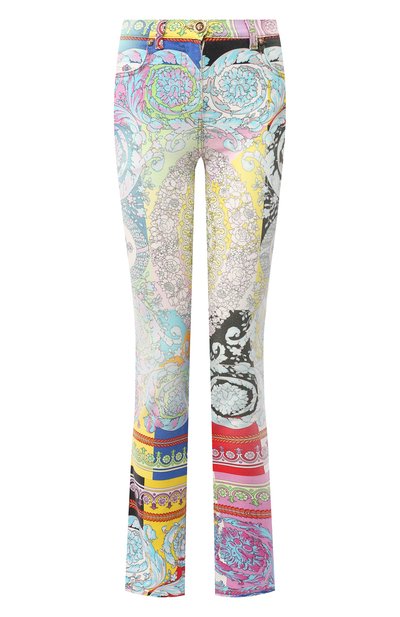 Женские джинсы с принтом VERSACE, арт. A82955/A229968