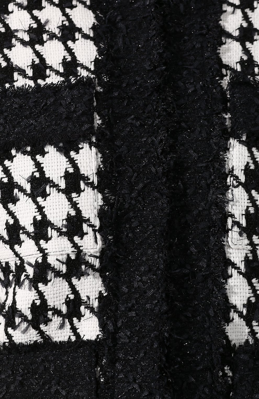 Хлопковый жакет BALMAIN черно-белого цвета по цене 310000 руб., арт. TF17532/C223, фото 5 Хлопковый жакет BALMAIN, арт. TF17532/C223, фото 5