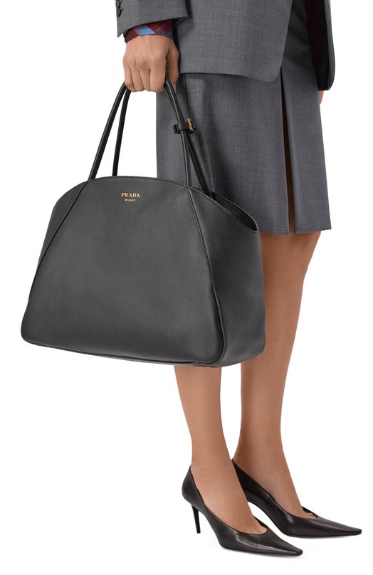 Сумка-тоут Prada 1BG510/2CYS Чёрный  1BG510/2CYS Фото 2