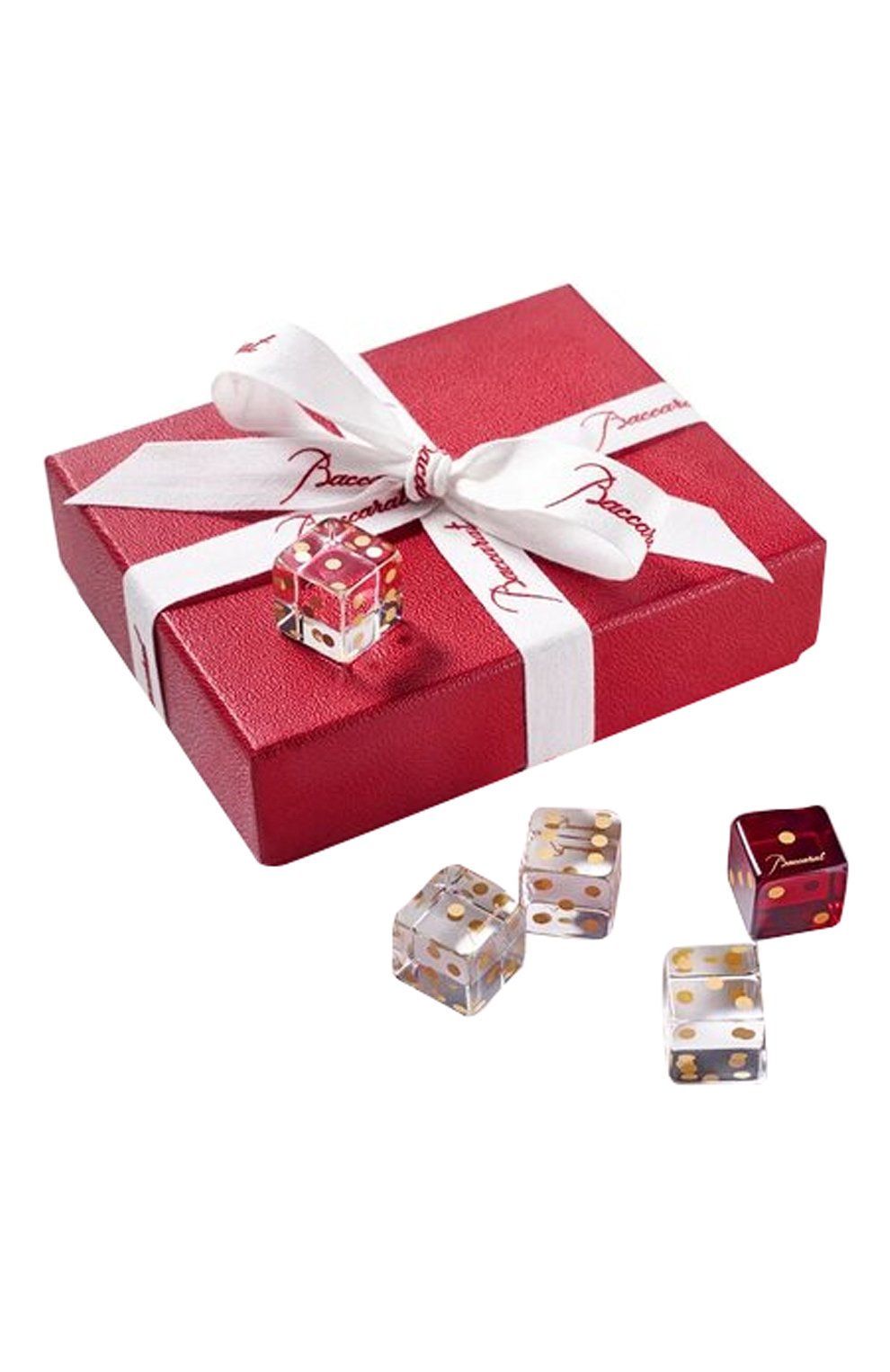 Набор из 5 игральных кубиков jeu BACCARAT прозрачного цвета по цене 67050 руб., арт. 2 813 755, фото 1 Набор из 5 игральных кубиков jeu BACCARAT, арт. 2 813 755, фото 1