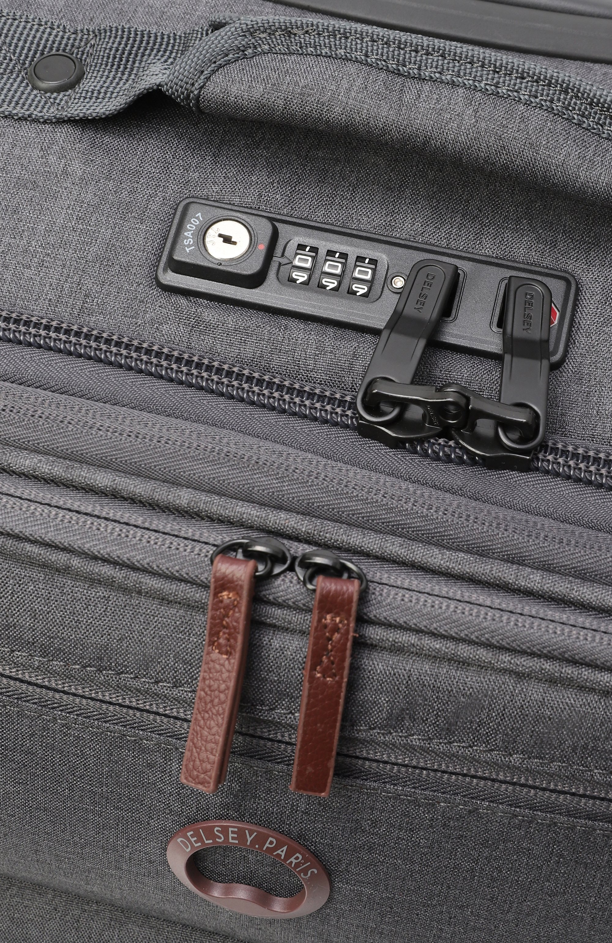Чемодан DELSEY серого цвета по цене 33660 руб., арт. 00381380101, фото 2 Чемодан DELSEY, арт. 00381380101, фото 2