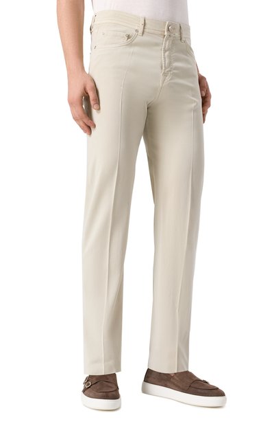 Брюки из лиоцелла KITON, арт. UPNJS1K0606F05, фото 3