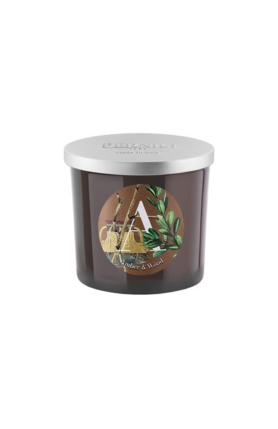 Свеча amber &amp; wood (200g) PERNICI, арт. 8001962089388