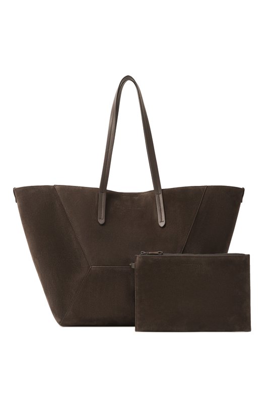 Сумка-тоут Brunello Cucinelli MBDLD2571P Коричневый  MBDLD2571P Фото 8