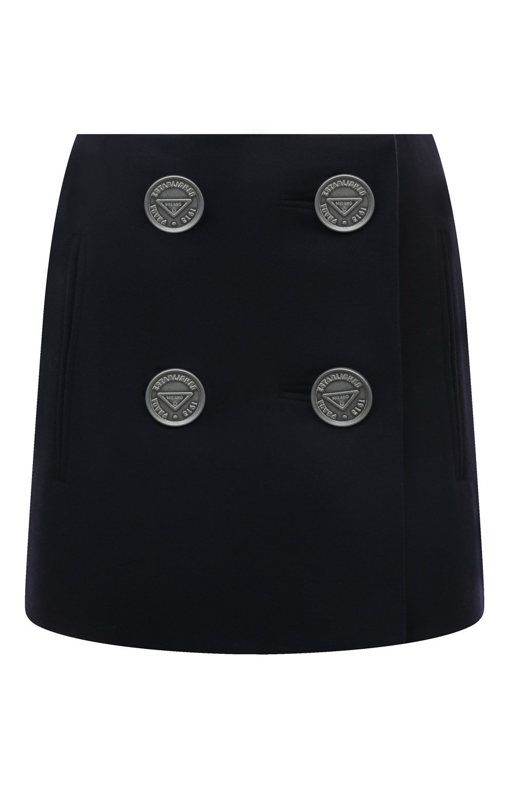 Шерстяная юбка PRADA, арт. P119TC-W3Q-F0008-212, фото 1