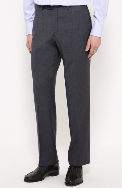Классические шерстяные брюки BRIONI, арт. RPL5/05A0I/P0RT0VENERE, фото 3