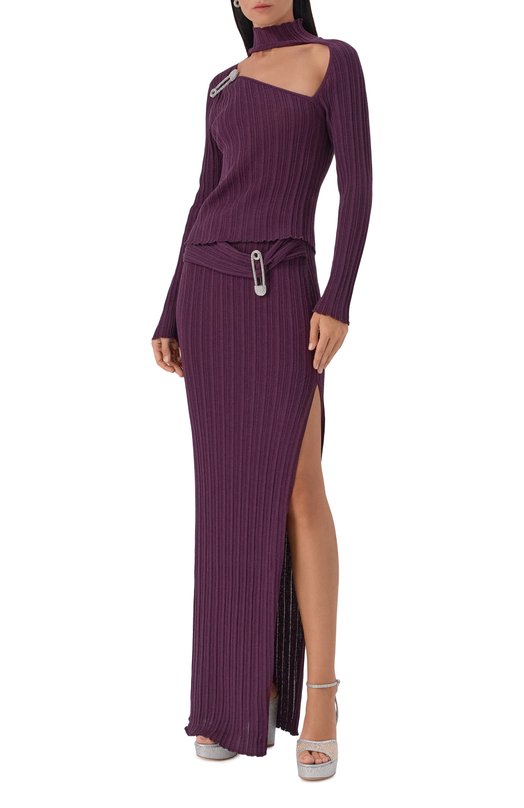 Текстильные босоножки Rania 115 Gianvito Rossi G32623.70RIC.B0RSINU Серебряный  G32623.70RIC.B0RSINU Фото 3