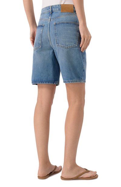 Джинсовые шорты 12 STOREEZ голубого цвета по цене 11000 руб., арт. 131333, фото 4 Джинсовые шорты 12 STOREEZ, арт. 131333, фото 4