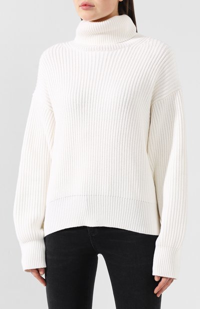 Свитер из смеси хлопка и шерсти HELMUT LANG, арт. J05HW702, фото 3