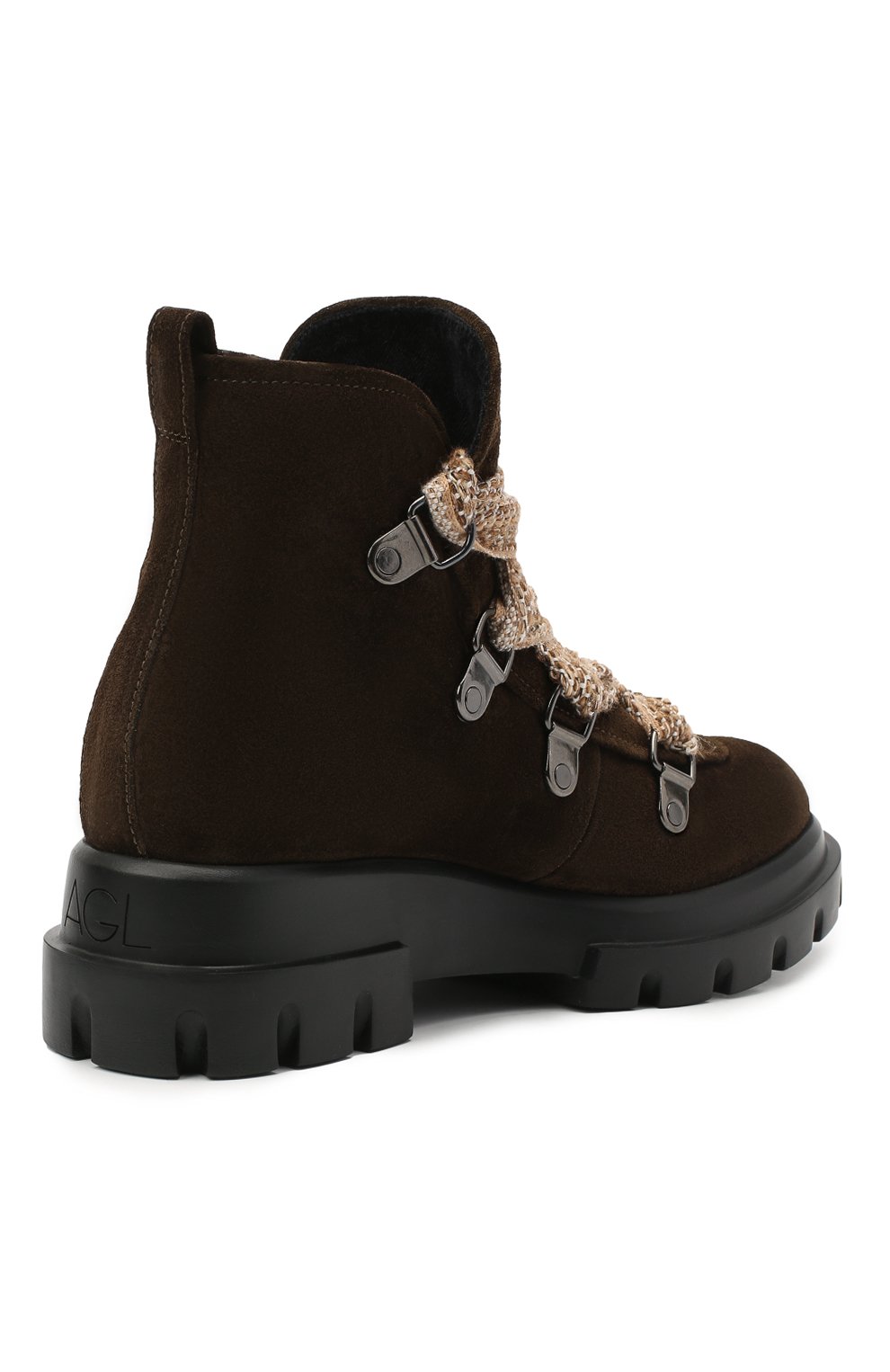 Замшевые ботинки AGL, арт. D756548VGKA082A210, фото 4