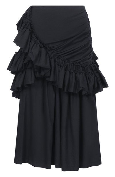 Женская хлопковая юбка DRIES VAN NOTEN, арт. 011145/3606