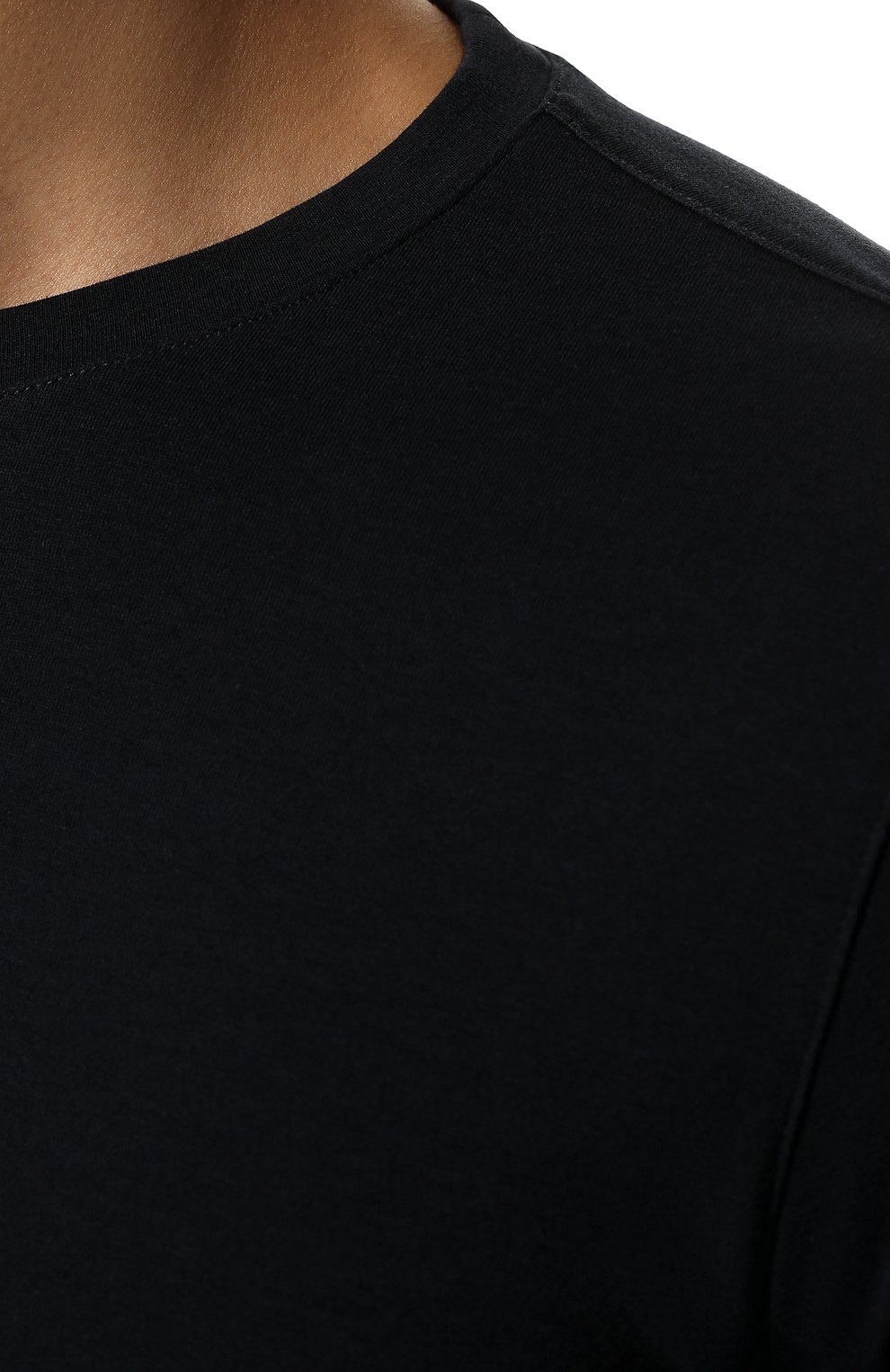 Хлопковая футболка FRADI темно-синего цвета по цене 18750 руб., арт. T65/TN5425, фото 5 Хлопковая футболка FRADI, арт. T65/TN5425, фото 5