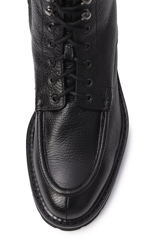 Кожаные ботинки Doucal's DU3094PHILUN019N Чёрный  DU3094PHILUN019N Фото 6