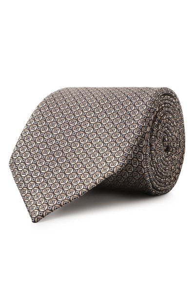 Мужской шелковый галстук CANALI, арт. 18/HJ04190