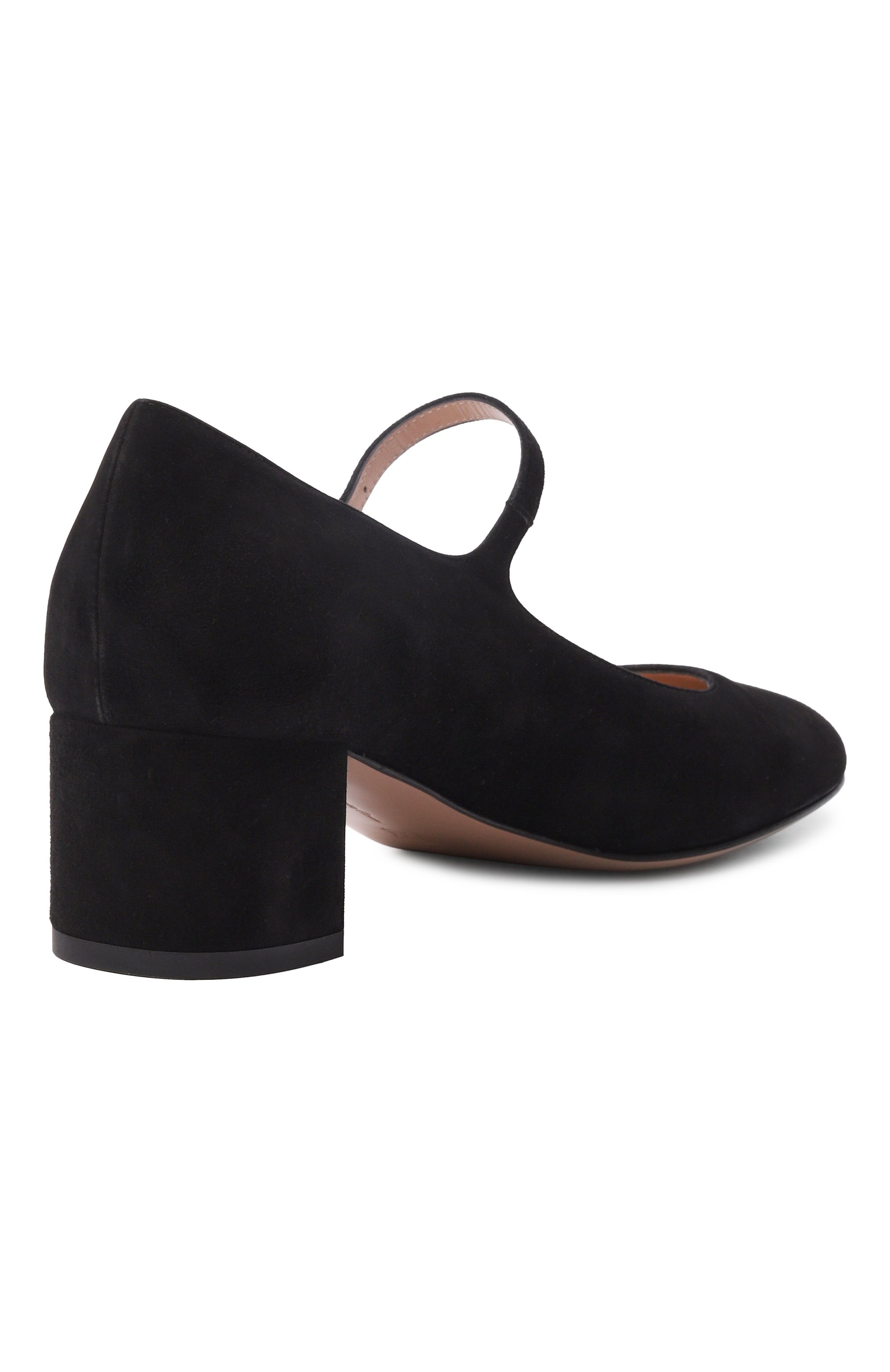 Замшевые туфли mary ribbon 45 GIANVITO ROSSI, арт. G22358.45RIC.CAMNER0, фото 5