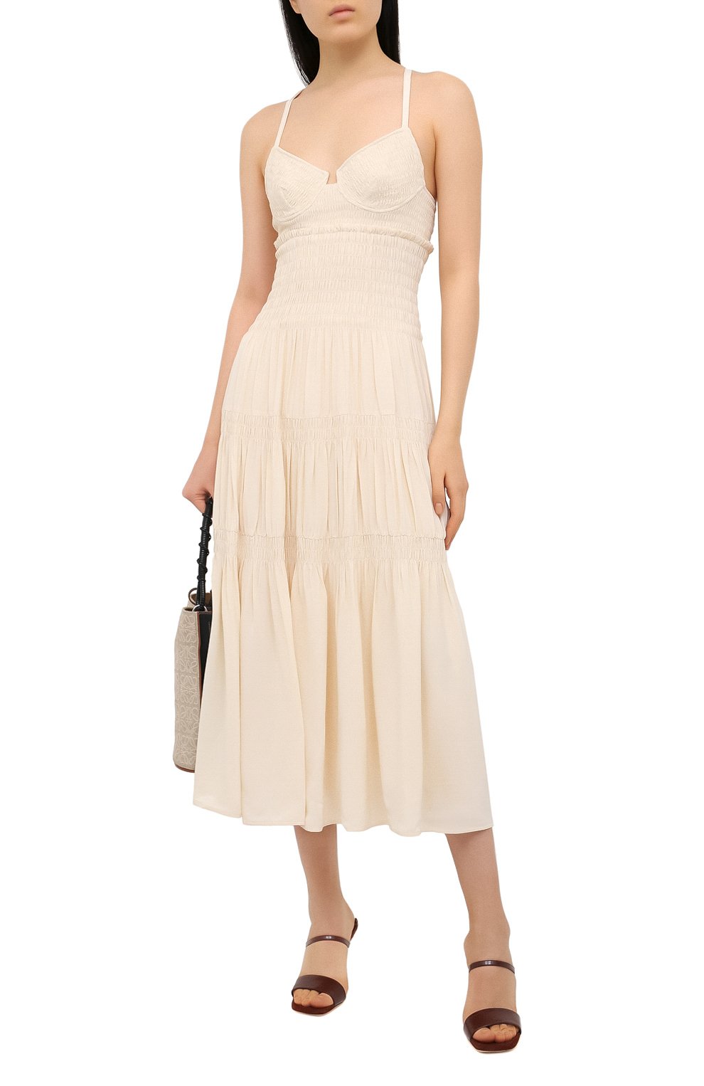 Платье из вискозы PROENZA SCHOULER, арт. R2113015-BY137, фото 2