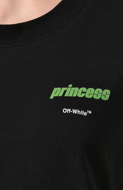 Хлопковая футболка OFF-WHITE, арт. 0WAA049R20B071011041, фото 5