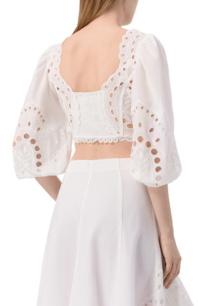 Хлопковый топ CHARO RUIZ IBIZA, арт. 263102, фото 4