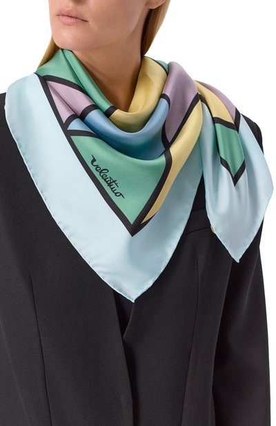 Шелковый платок VALENTINO, арт. 7W0EI114/XHK, фото 2