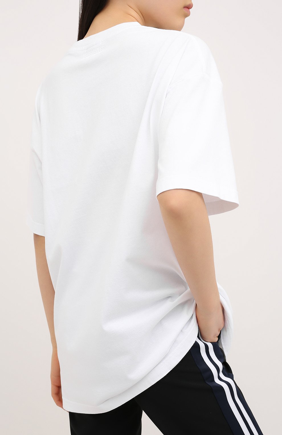 Хлопковая футболка VETEMENTS, арт. UAH21TR506 1611/W, фото 4