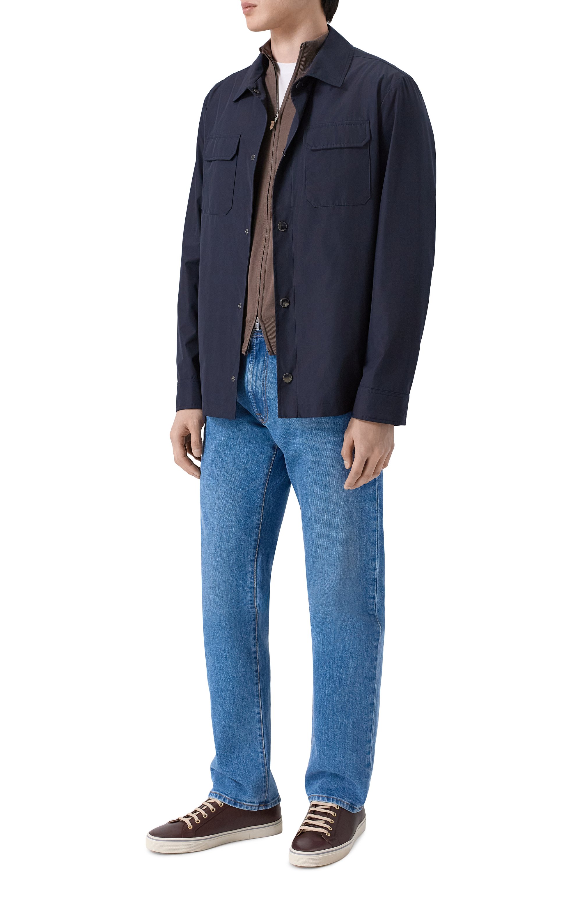 Хлопковый кардиган CANALI, арт. C0022/MK02459, фото 2