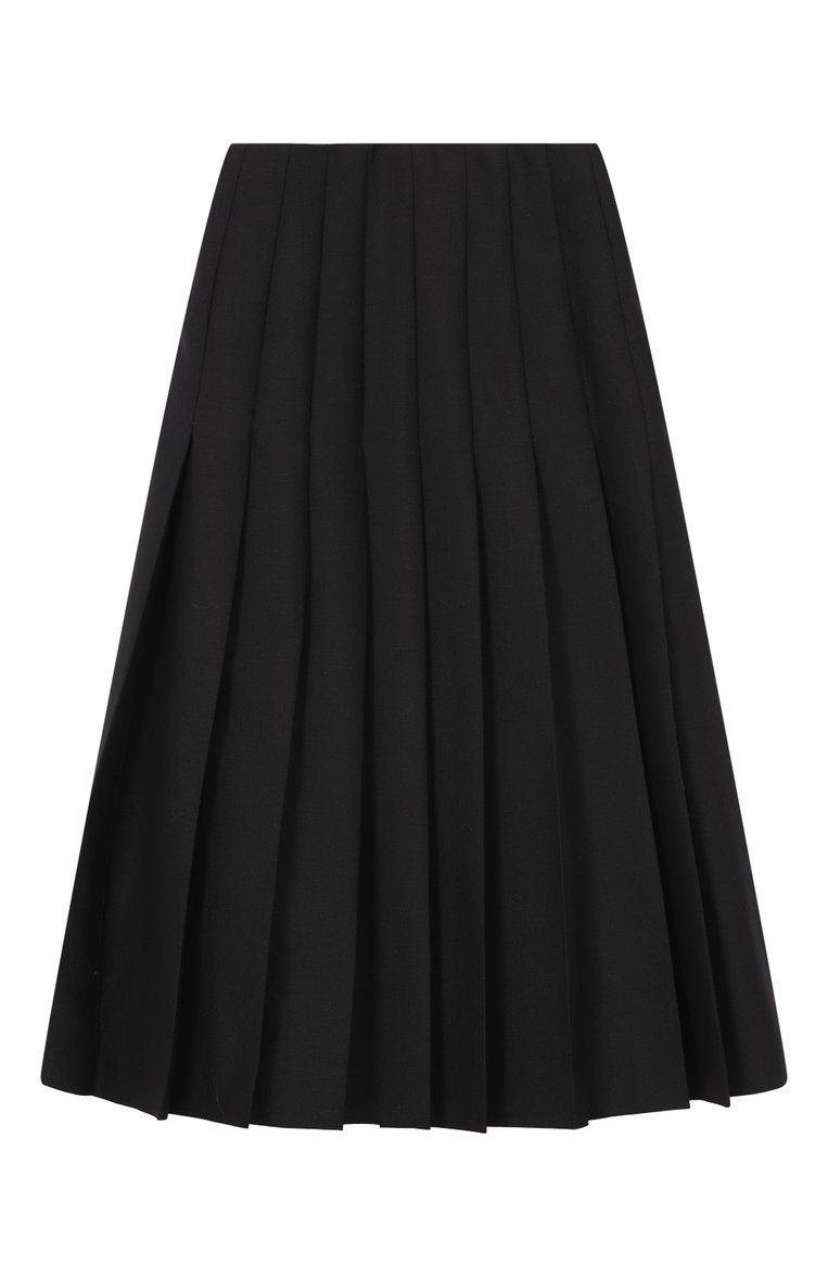 Плиссированная юбка PRADA, арт. P128SR-1X9N-F0002, фото 2
