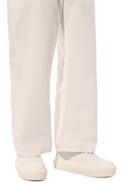 Кожаные кеды curbies 2 LANVIN, �арт. FM-SKLK04-ADRI-P23, фото 3