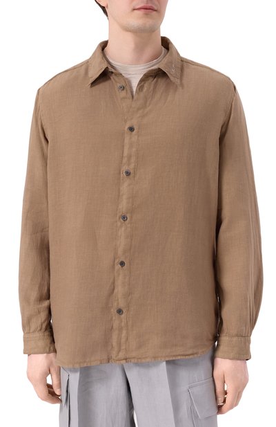 Льняная рубашка DIESEL, арт. A16694/0TJAL, фото 3