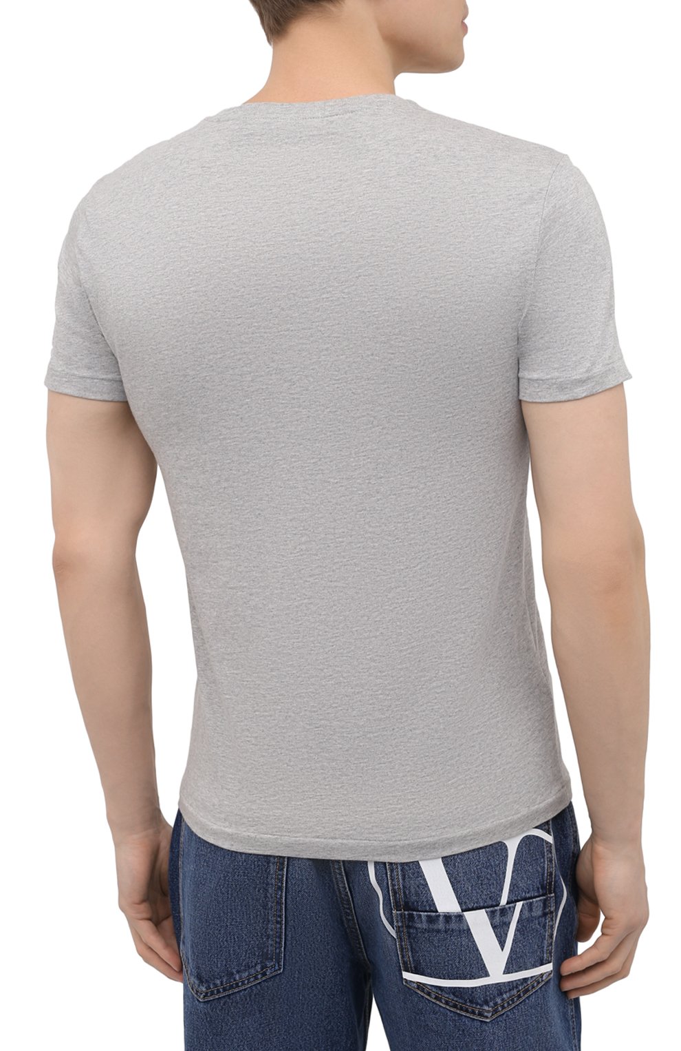 Хлопковая футболка POLO RALPH LAUREN, арт. 710858029, фото 4