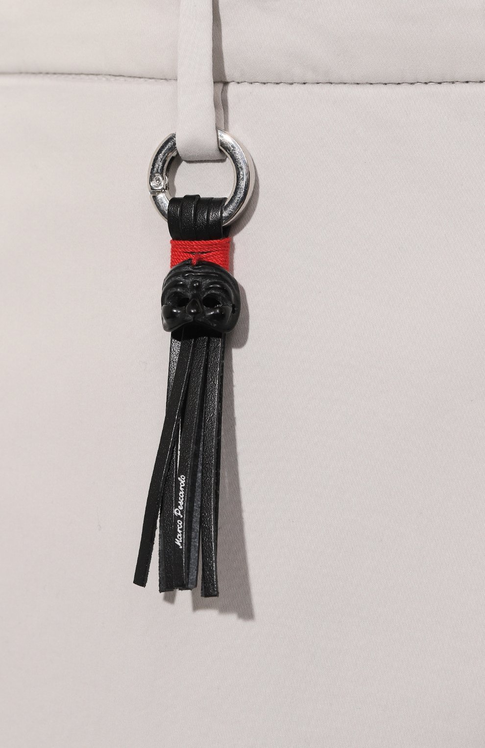 Брюки из хлопка и шелка MARCO PESCAROLO светло-серого цвета по цене 49950 руб., арт. SLIM80/4900, фото 5 Брюки из хлопка и шелка MARCO PESCAROLO, арт. SLIM80/4900, фото 5