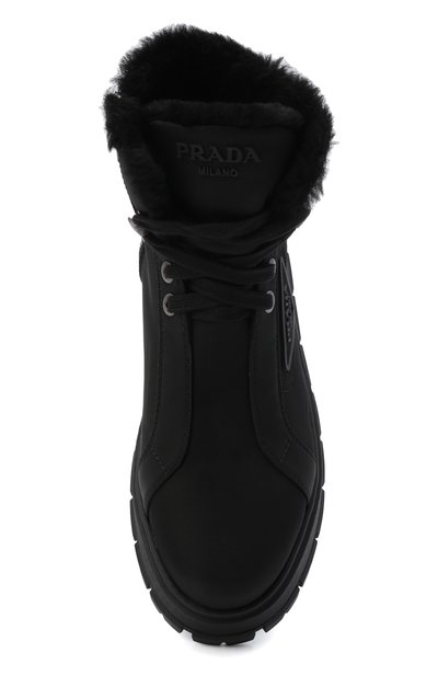 Текстильные ботинки PRADA, арт. 1T492M-3G0O-F0002-ZF45, фото 4
