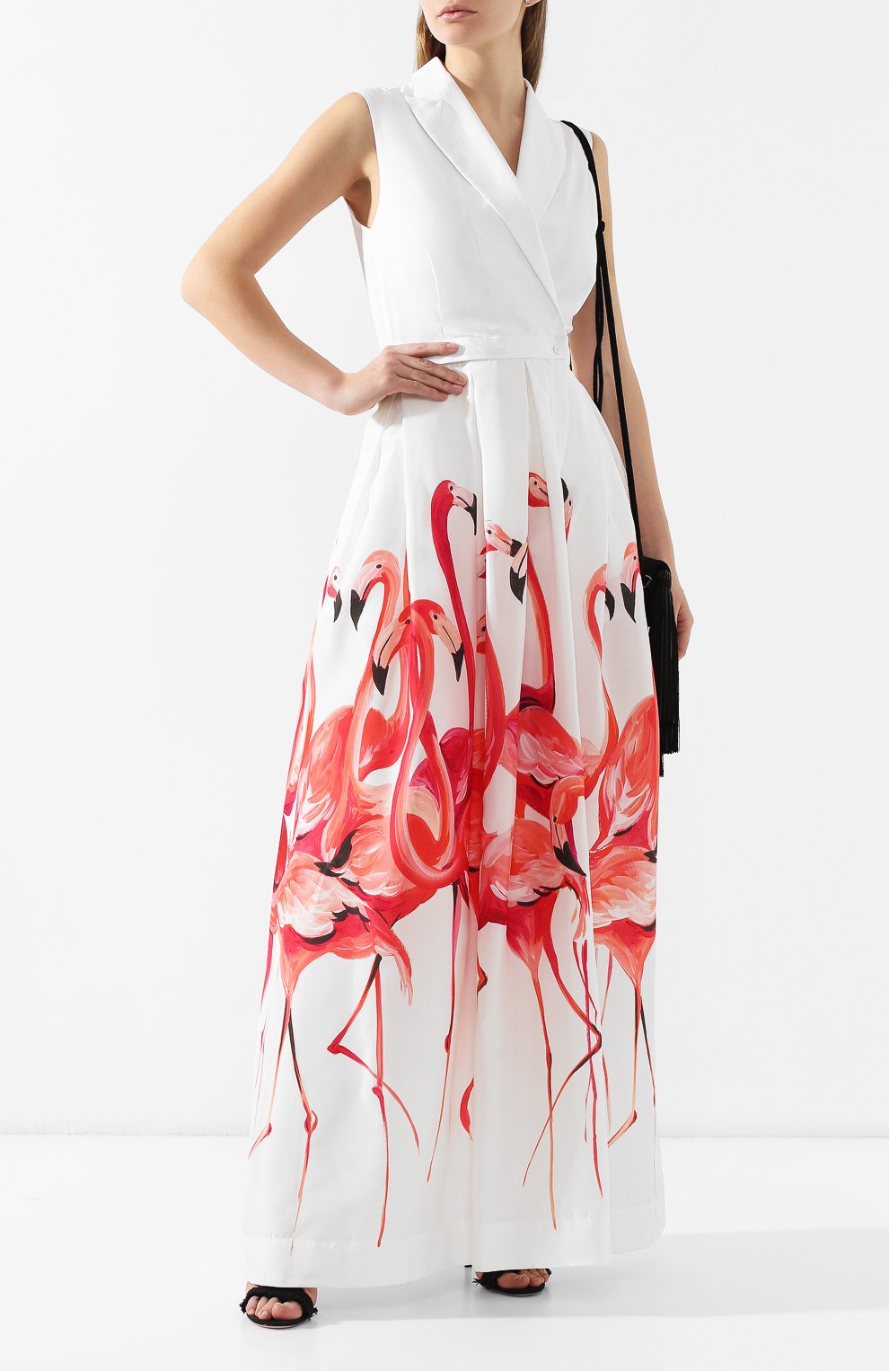 Платье-макси SARA ROKA розового цвета по цене 69950 руб., арт. ARETTY/SS19-34, фото 2 Платье-макси SARA ROKA, арт. ARETTY/SS19-34, фото 2