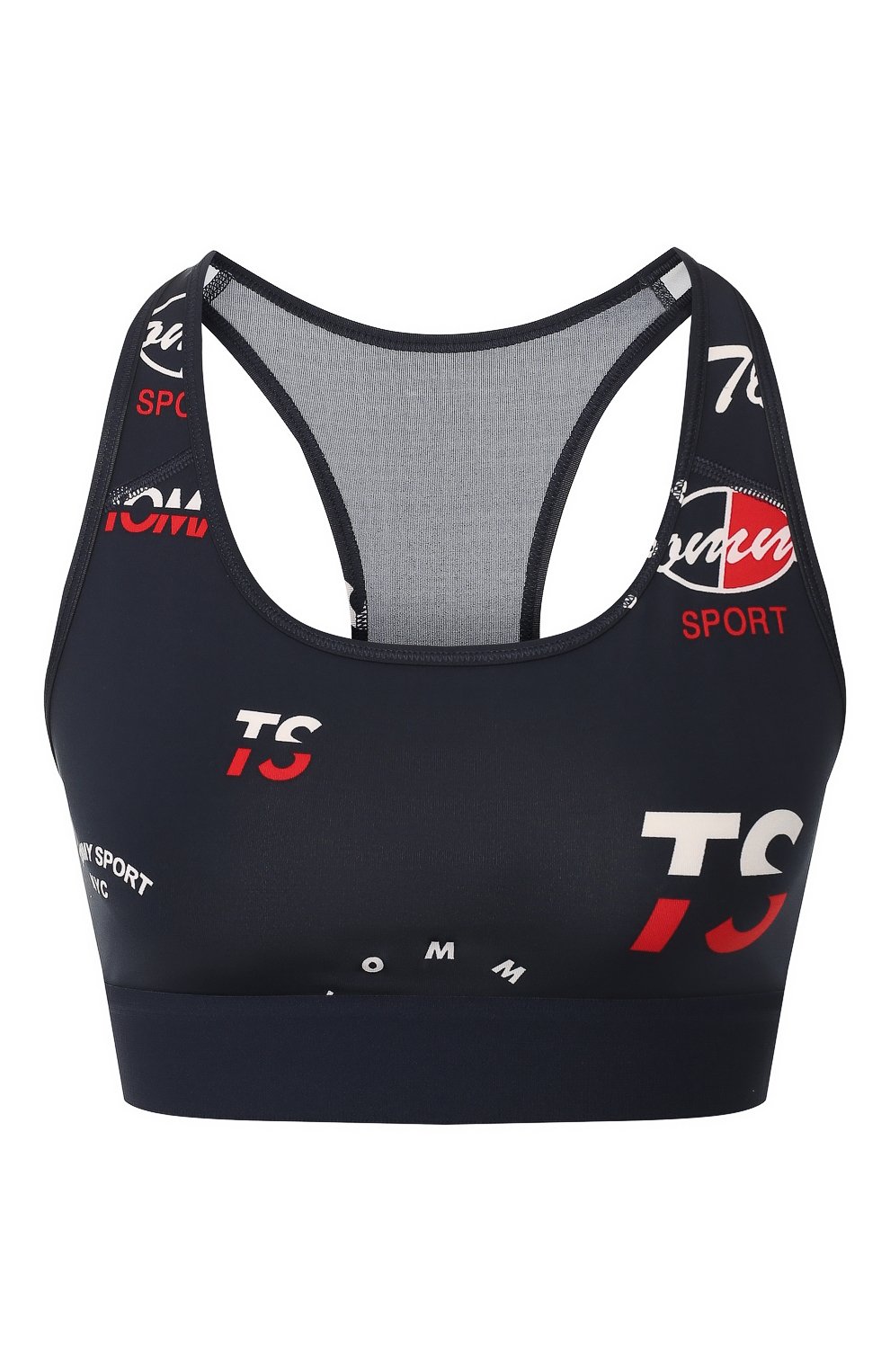 Топ TOMMY SPORT синего цвета по цене 5490 руб., арт. S10S100410, фото 1 Топ TOMMY SPORT, арт. S10S100410, фото 1