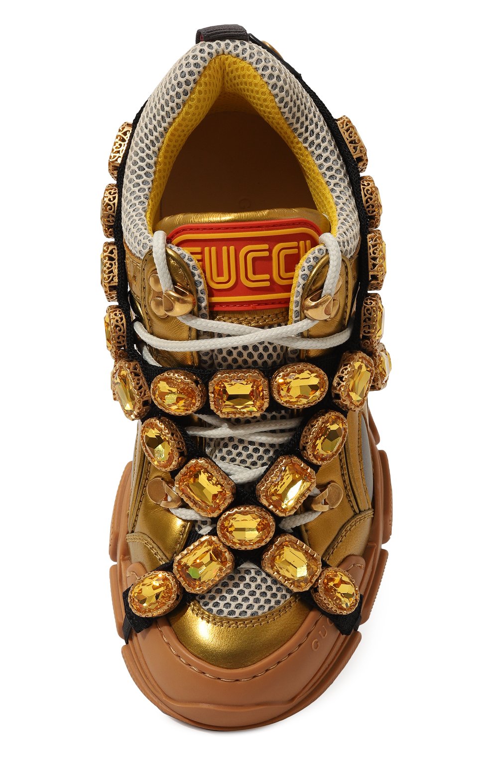 Комбинированные кроссовки flashtrek GUCCI, арт. 552051 DORA0, фото 4