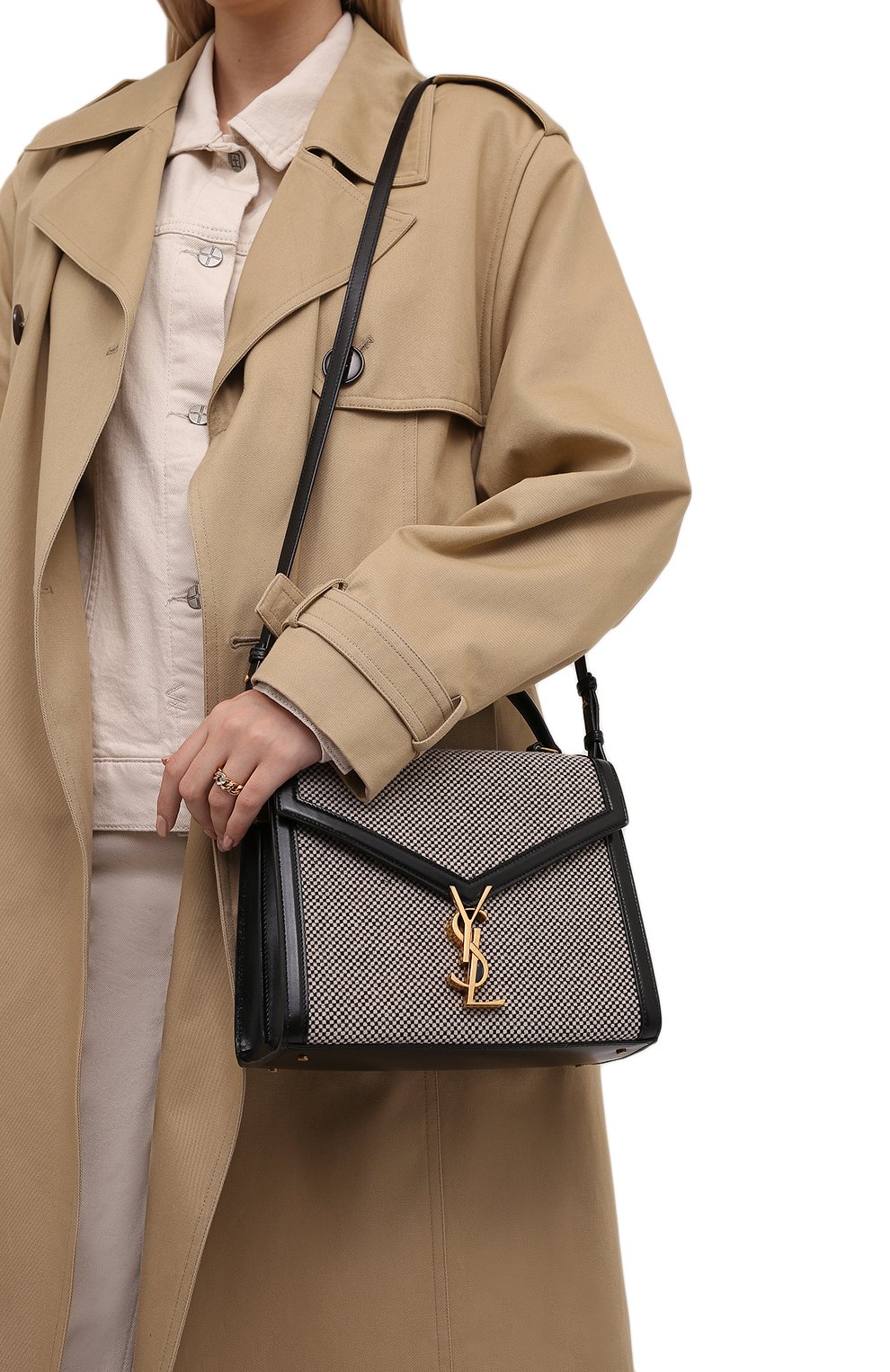 Сумка cassandra medium SAINT LAURENT, арт. 623931/25E1W, фото 5