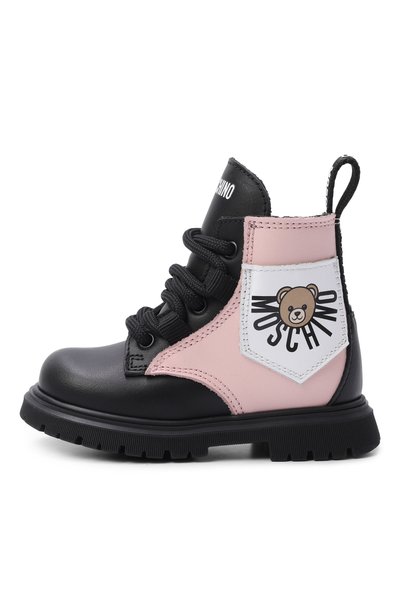 Кожаные ботинки MOSCHINO, арт. 84141/VAR2